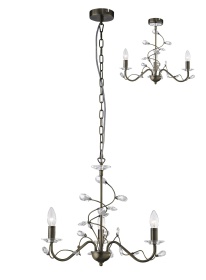 Willow Crystal Ceiling Lights Diyas Multi Arm Crystal Fittings Willow Crystal Ceiling Lights Diyas Multi Arm Crystal Fittings